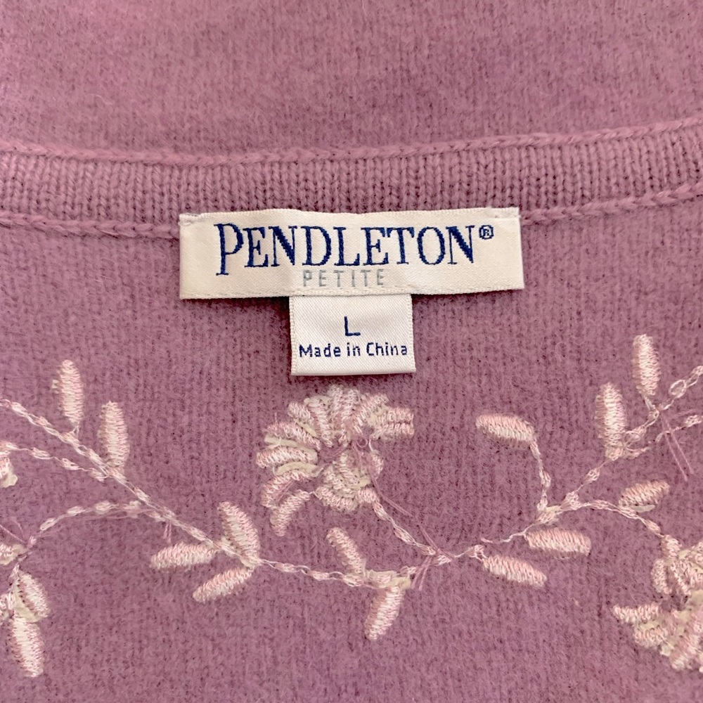Pendleton Embroidered Lambswool Evening Jacket. S… - image 5